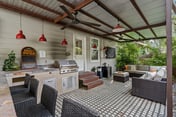 Curated Craftsman by Chavez | Backyard Wet Bar