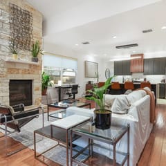 A Stylish Retreat + Outdoor Oasis in Heart of Austin