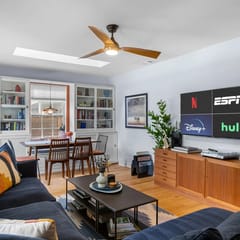 E Austin's Dreamy Blue Bungalow | Lady Bird Nearby