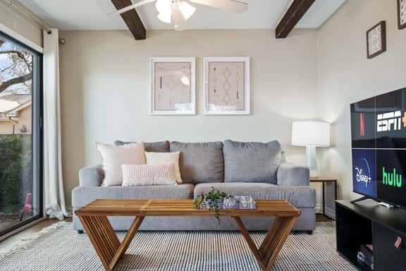 Walk to Zilker! Patio w/ a View & Elevated Balcony - Image 1
