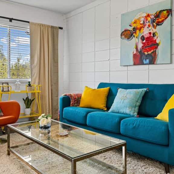 Skyline Views + Pool | Stylish SoCo Condo for 2 - Image 1