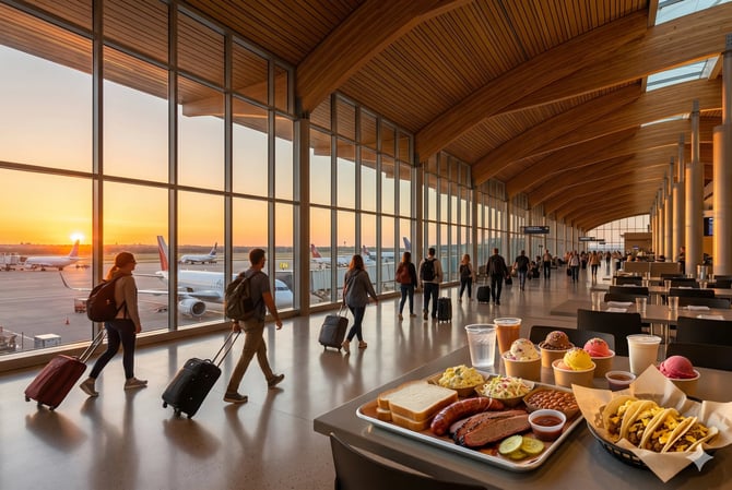 AUS Named Second Best Airport for Food in America